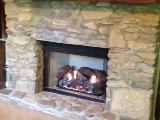 VENT FREE FIREBOX WITH LOGS